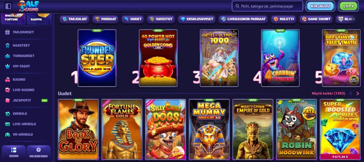 Alf Casino Suomi image 1